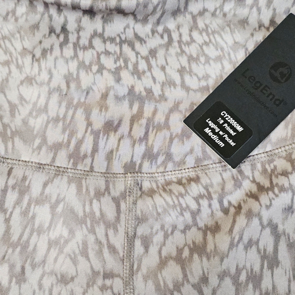 Leg End Cy22020MI, 7/8 Legging W/ Pocket Size M
